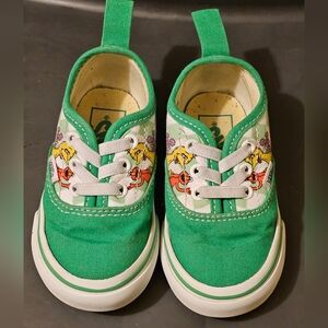 Size 5 toddler Sesame Street Vans